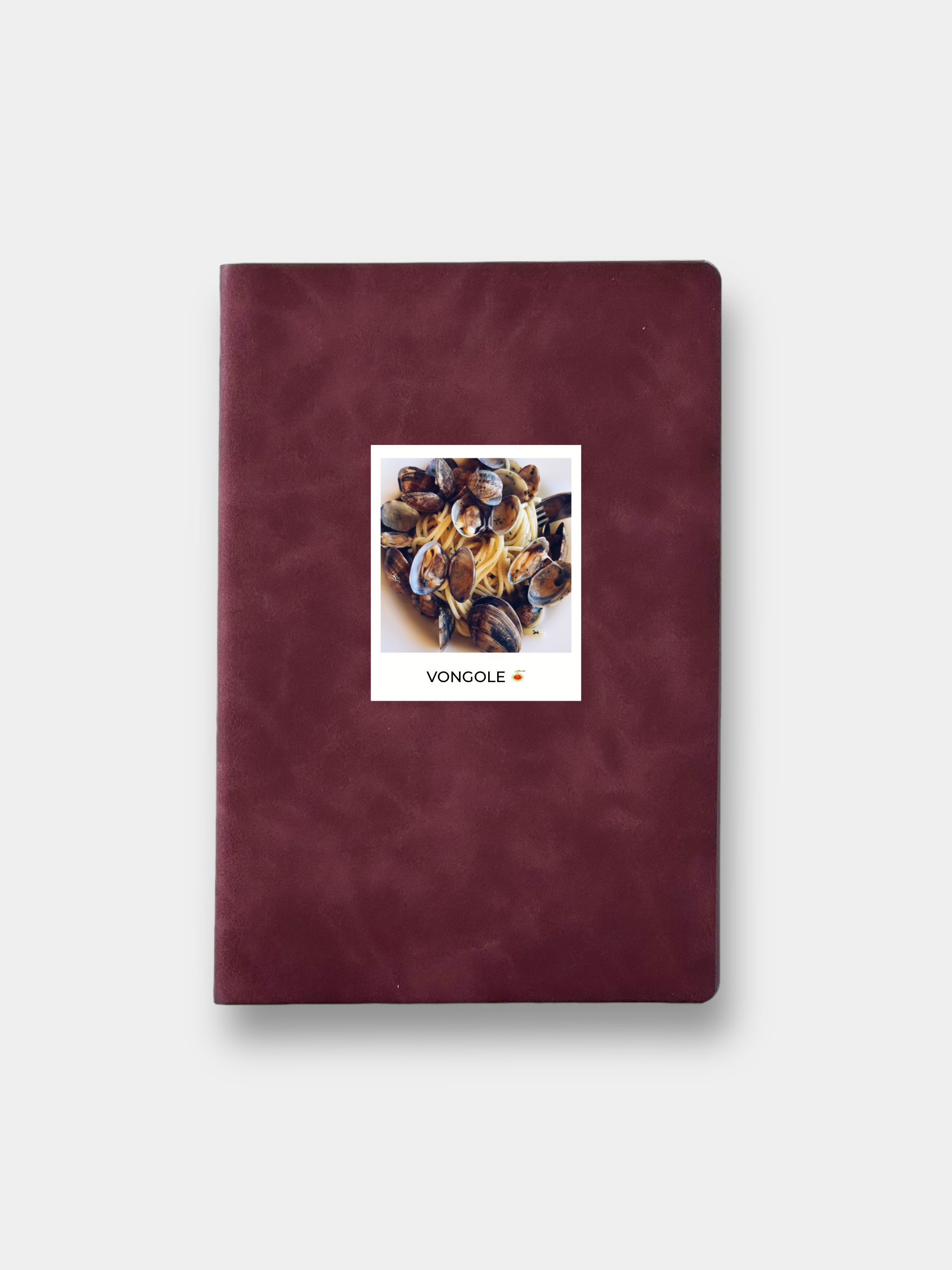 POLAROID / AUBERGINE ULTRA-SOFTCOVER A5 MINERAL PAPER