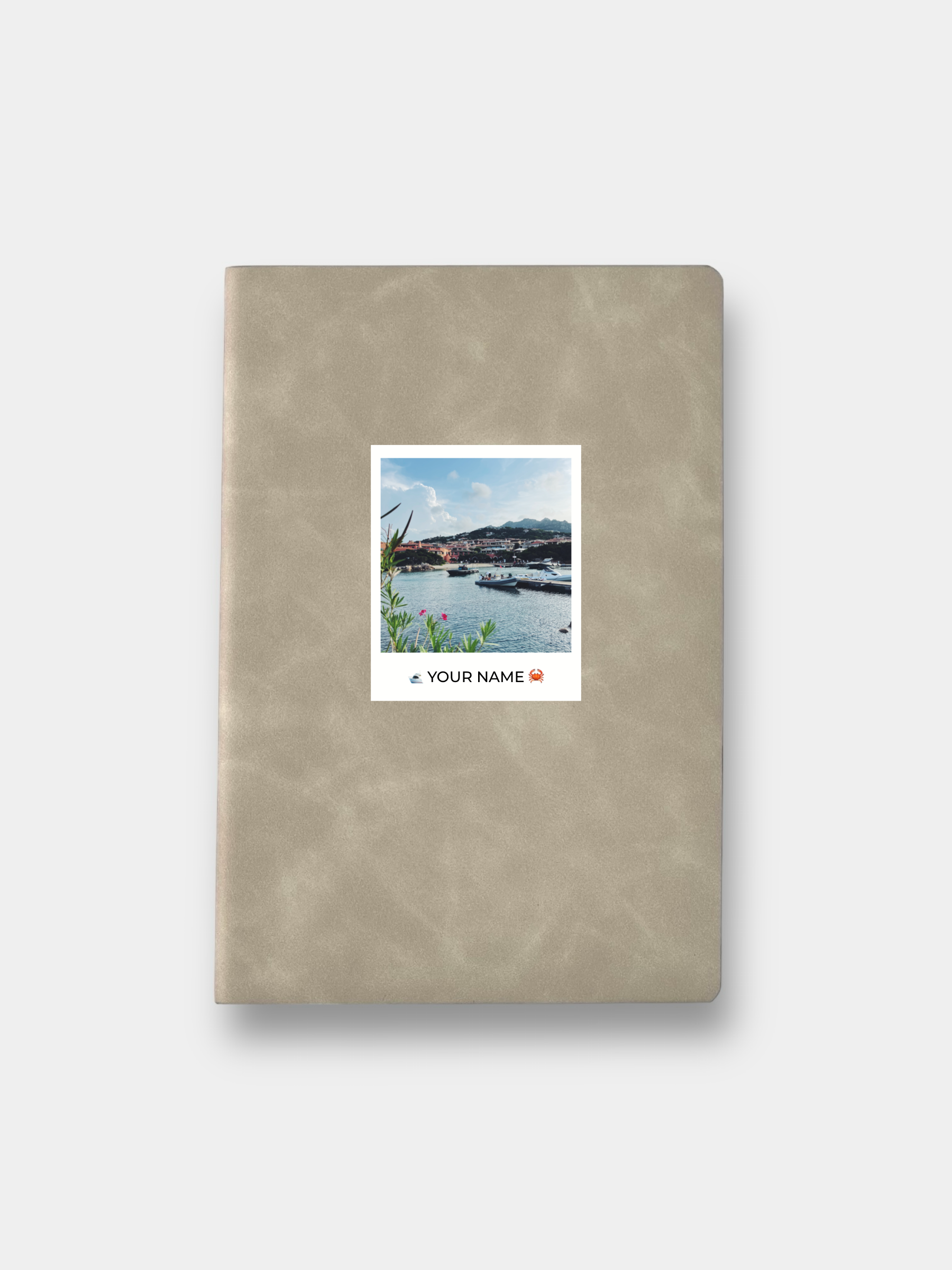 POLAROID / BEIGE ULTRA-SOFTCOVER A5 MINERAL PAPER