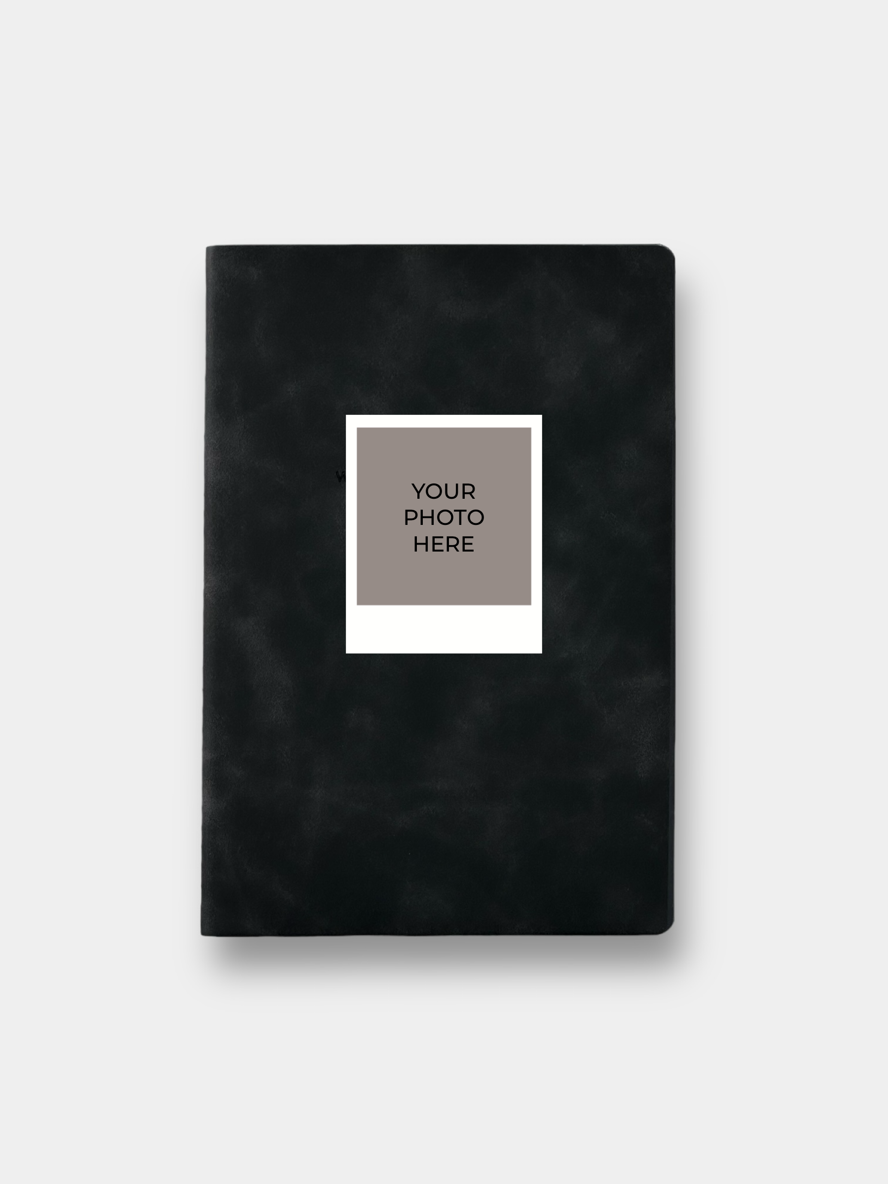 POLAROID / BLACK ULTRA-SOFTCOVER A5 MINERAL PAPER