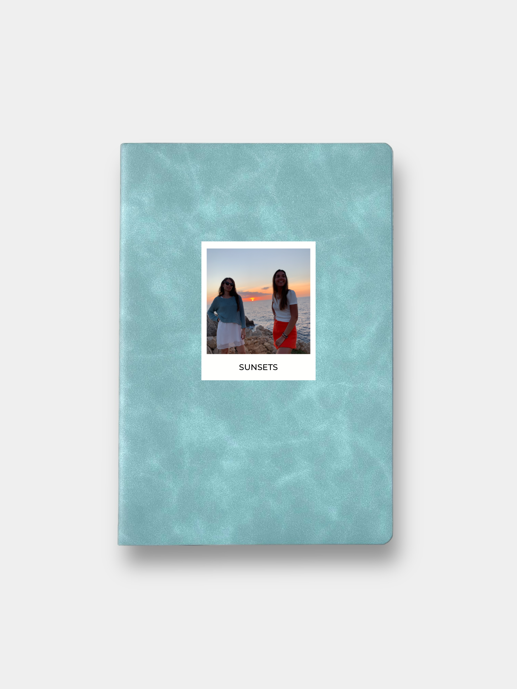 POLAROID / BLUE ULTRA-SOFTCOVER A5 MINERAL PAPER