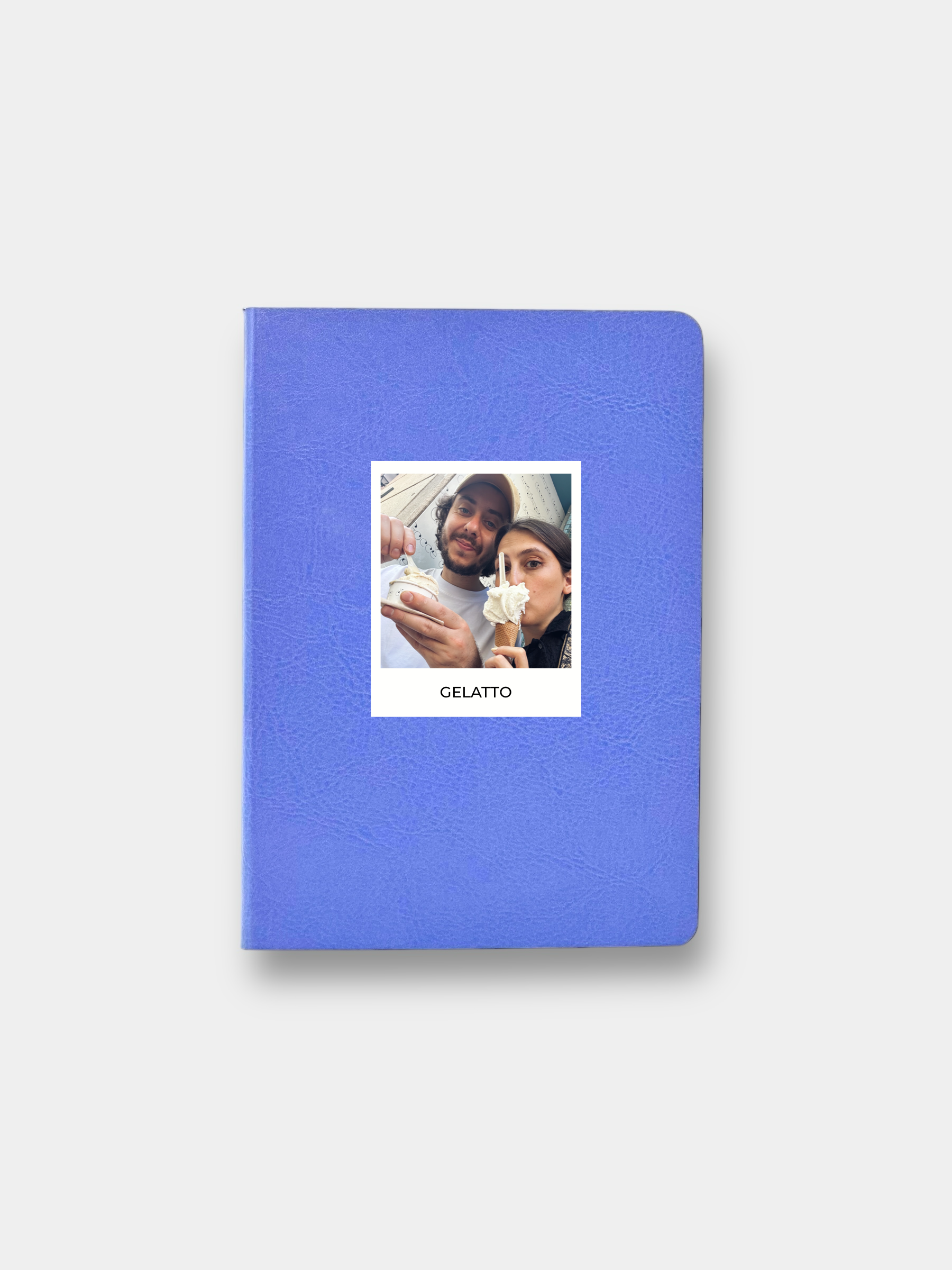 POLAROID / LILAC A6 POCKET COLOR-BLOCK NOTEBOOK